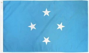 Flagge "FEDERATED STATES MICRONESIA" 2x3 ft Polyester Banner Schild Ozeanien FSM UN - Bild 1 von 8