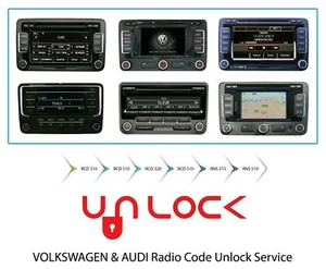 VW AUDI SEAT SKODA Radio Code, Volkswagen Unlock PIN Decode.... - Picture 1 of 1