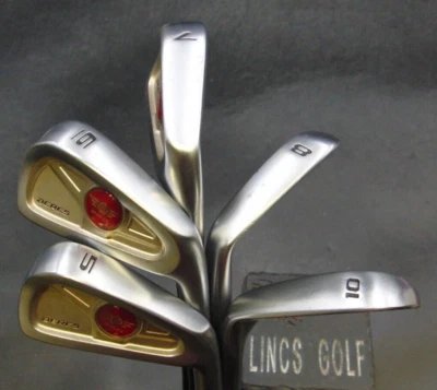 Set of 5 x Honma Beres Pro Irons 5-10 (9 iron missing) Stiff Graphite Shafts - Image 1 of 4