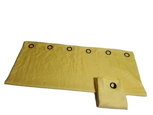 2Pc Yellow Room Darkening Curtains 48"Wx82 "L 100% Polyester 16798 - Picture 1 of 3
