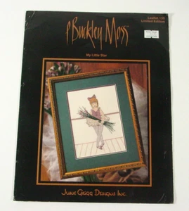 P Buckley Moss cross stitch chart My Little Star leaflet 133 1997 LE Ballerina - Picture 1 of 5
