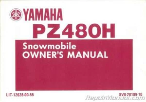 1984 Yamaha PZ480H Snowmobile Owners Manual - Picture 1 of 1