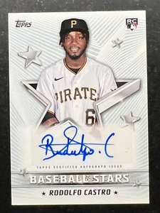 2022 Topps Baseball Stars Autograph Rodolfo Castro - Picture 1 of 2