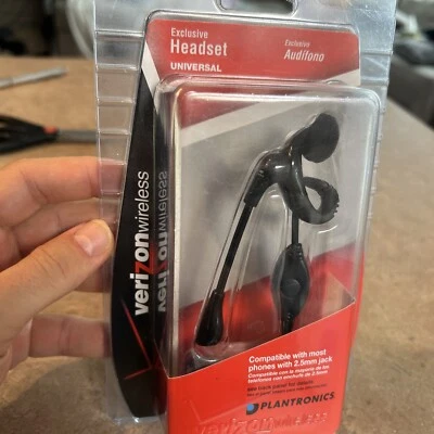 Verizon Wireless Exclusive Headset Universal Plantronics MX150BCAE - Image 1 of 2