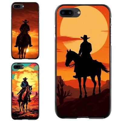 Funda Amigable Art Western 1850s Vaquero Para iPhone SE4 16E 12 13 14 15 16 Pro Max Foto 1 de 4
