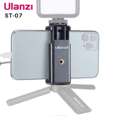 Ulanzi ST-07 Mini Vlog Tripod Mount Phone Clip Cold Shoe Mount for Photography - Image 1 of 4