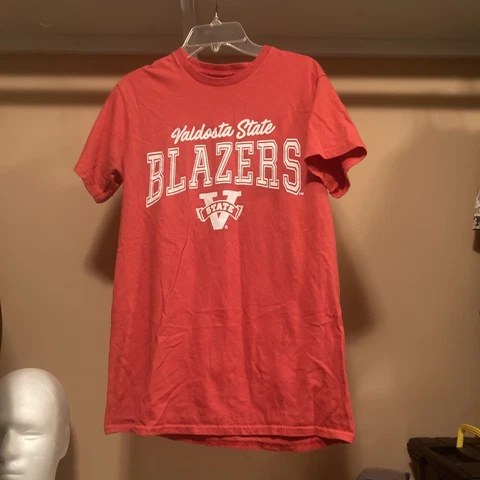 Valdosta State University VSU Blazers Short Sleeve Shirt Unisex Small Red Cover