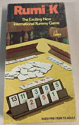 Vintage Rumi K Rummy Game Cadaco Complete - Image 1 of 4