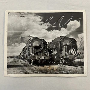 Vintage Montreal Locomotive Works Train Press Photo Photograph 1946 - Picture 1 of 13