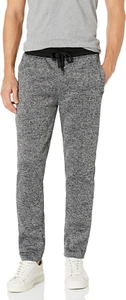 Men'S Active Fleece Open Bottom Sweatpants-Regular and Big & Tall Sizes - Picture 1 of 2