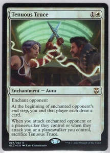 1x Tenuous Truce *Foil* - Streets of New Capenna: Commander - Near Mint - Bild 1 von 1