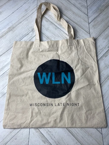 University Of Madison Wisconsin Badgers  Wisconsin late night Canvas bag Cover