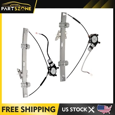 Regulador de ventana eléctrica delantero par motor para Suzuki Grand Vitara 1999-2005 Foto 1 de 4