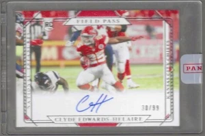 CLYDE EDWARDS-HELIARE 2020 PANINI NATIONAL TREASURES FIELD PASS AUTO RC #D 30/99 - Picture 1 of 1