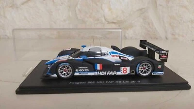 Spark Peugeot 908 hdi Fap n° 8 LM 2008 scala 1:43 - Immagine 1 di 3