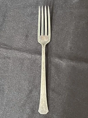 Horquilla antigua Rogers Oneida 1881 plateada Foto 1 de 4