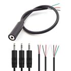 2.5mm Audio Repair Cable Mono 2pole 3pole Male Female Plug 2pin 3pin DIY Wire
