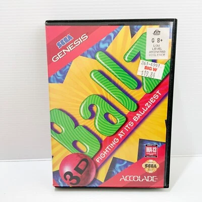 Ballz + Box & Manual - Sega Genesis - Tested & Working - Free Postage - Image 1 of 4