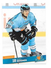 2016-17 Finnish CardSet #304 Aleksi Rekonen Pelicans, HC Plzen