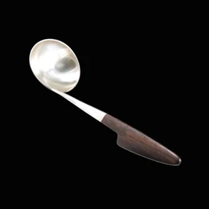 Hans Bunde / Cohr. Sterling Silver & Rosewood Sauce Ladle. - 1960s - Picture 1 of 1