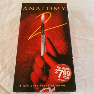 *Tested* VHS Anatomy 2 Barnaby Metschurat Herbert Knaup Heike Makatsch Terror - Picture 1 of 2