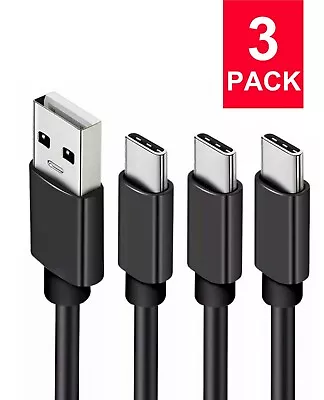 3-Pack For Samsung Galaxy A11 A21 A51 A71 OEM USB-C Cable Type C Fast Charger - Image 1 of 4