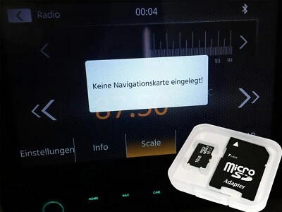XZENT X-F280 X-F270 NAVI Karten aktuelles Update 2025 Q2 Europa Fehlerbeseitig - Bild 1 von 3