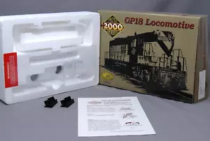 PROTO 2000 EMD GP-18 Scatola di Immagazzinaggio VUOTA con Inserti e Documenti, P8 - Foto 1 di 7