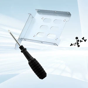 2.5 or 3.5 HDD to PCIe Slot Mount Bracket Internal Hard Drive Adapter Full ATXHg - Afbeelding 1 van 10