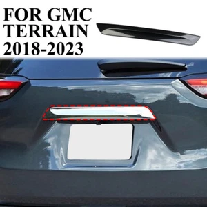 Carbon Fiber Style Exterior Rear tailgate Decorative Strip Trim for GMC Terrain - Picture 1 of 6