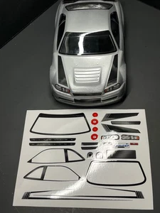 BOKI Racing Team Associated RC18R 18R Nightline Body Decal 1/18 Vintage RC - Picture 1 of 11