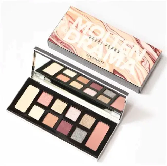 Bobbi Brown Molten Drama Eye Shadow Palette 10 Shades