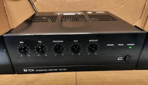 TOA BG-1030 Integrated Amplifier Audio Mixer  Multi Channels  - Picture 1 of 11