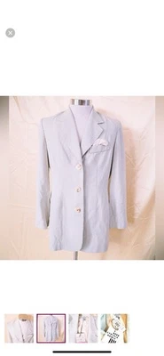 Blazer vintage a rayas de Cynthia Howie  Foto 1 de 4