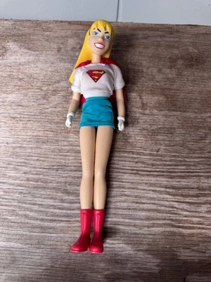 Vintage 1999 DC Comics Supergirl Action Figure With Red Cape 12" - Image 1 of 4