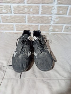 Mizuno Wave Finch Lightrevo Unisex US size 10  Cleats Black/White - Image 1 of 4