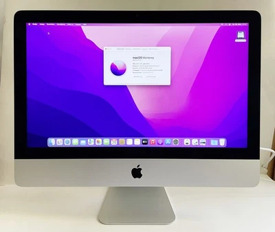Apple iMac 21,5 late 2015, QuadCore Intel i5; 2,8GHz; 8GB RAM, 1TB Fusion, OVP  - Bild 1 von 4