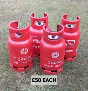 CALOR GAS 6KG PROPANE FULL BOTTLES  MOTORHOME CARAVAN CAMPING - Picture 1 of 4