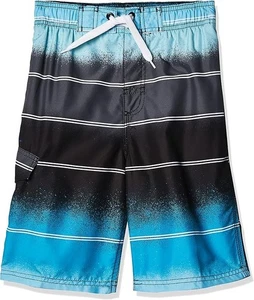 Baúl de baño de playa Barracuda Quick Dry UPF 50+, negro Apollo/aqua, X-grande (18/20 - Imagen 1 de 5