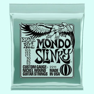 Cuerdas para guitarra eléctrica Ernie Ball Mondo Slinky Nickel Wound (10,5-52) - Imagen 1 de 1