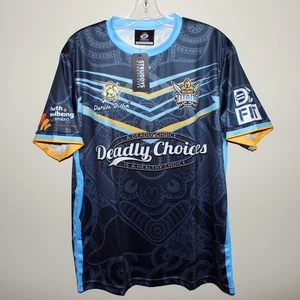 Nueva camiseta de rugby Gold Coast Titans #21 camiseta Struddys Deadly Choices Australia - Imagen 1 de 9