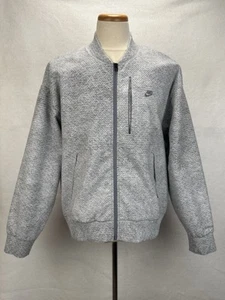 Nike Tech Pack Therma Fit ADV Gray Forward Bomber Jacket DQ4268-077 Men's Large - Picture 1 of 14