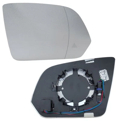 Spiegelglas rechts für Mercedes Vito V W447 14- asphärisch Heizung Warnlampe - Bild 1 von 3