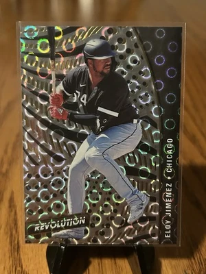 2021 Panini Chronicles Revolution Groove #98 Eloy Jimenez Chicago White Sox - Image 1 of 2