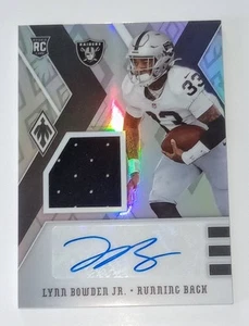 LYNN BOWDEN RAIDERS PANINI PHOENIX ROOKIE PATCH AUTO RPA 101/299 - Picture 1 of 2