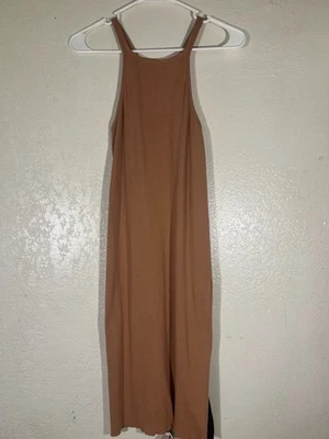 Vestido rick owens drkshdw talla pequeña rosa oscuro espalda corredor mini vestido sin mangas Foto 1 de 4