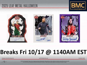 Terry Bradshaw2025 Blattmetall Halloween Multisport 1x Kofferbruch #3 - Bild 1 von 1
