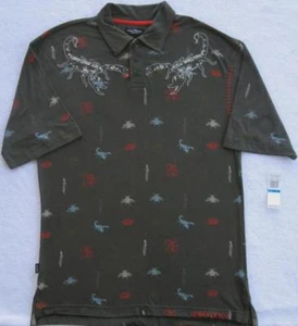 NWT MARC ECKO Cut & Sew Boys Pirate Gray Polo(Size XLarge) NEW - Picture 1 of 3