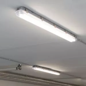 Wannenleuchte Feuchtraumlampe Garagenleuchte Röhre Halle LED L 120 cm 2er Set - Bild 1 von 12