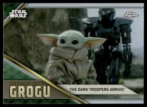 2023 Topps Cromo Star Wars DARK TROOPERS LLEGADA VIAJE DE GROGU JG-14 - Imagen 1 de 2